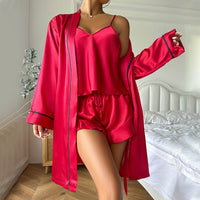 Three Piece Silk Lounge Set
